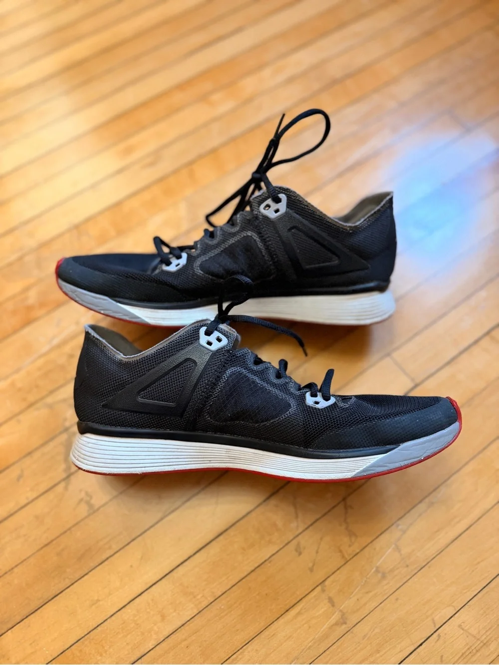Nike Air Jordan 89 Racer Bred Men's Black Red Running Shoes AQ3747-006 Sz. 10.5